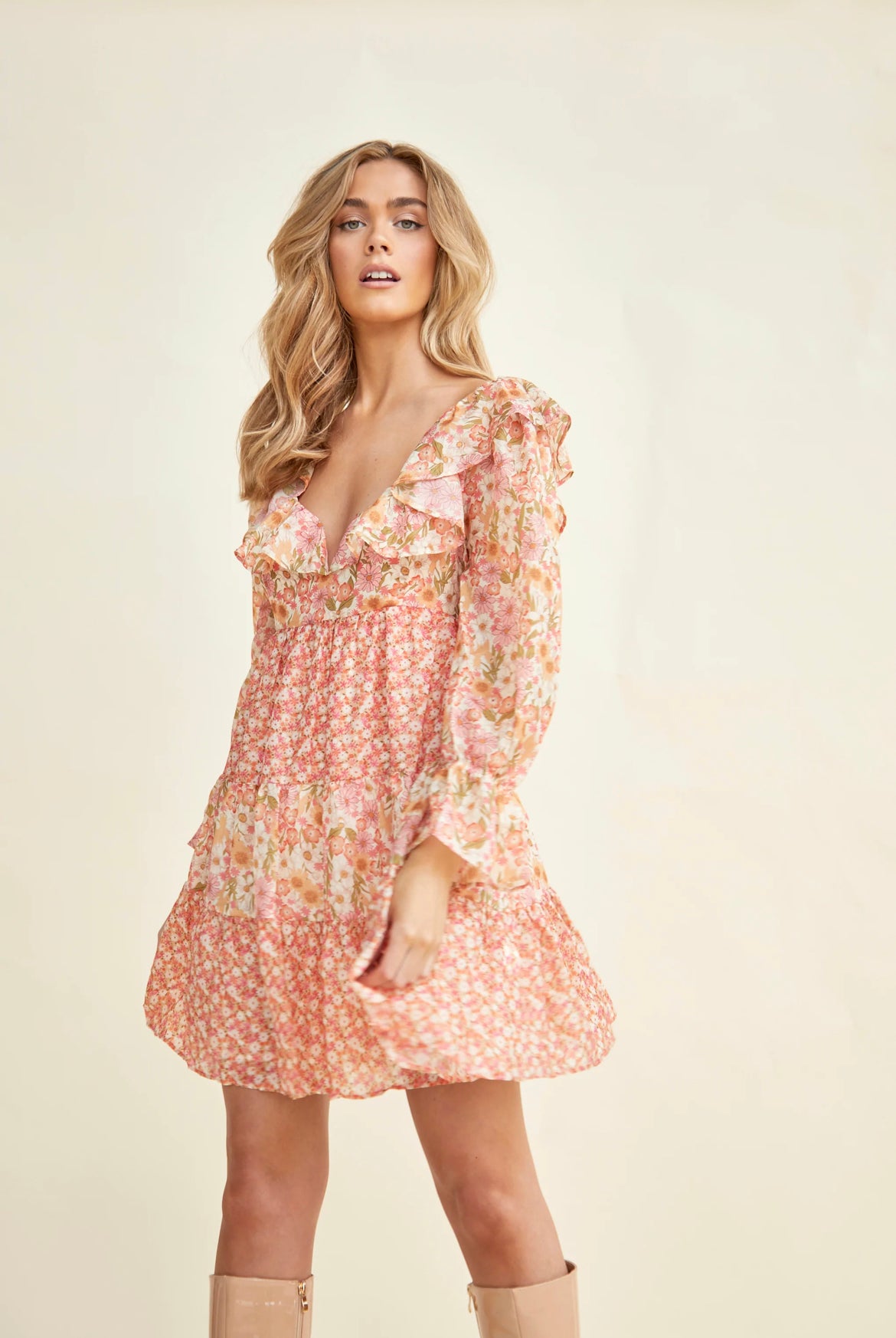 Vintage Floral Dress – Ethereal Boutique