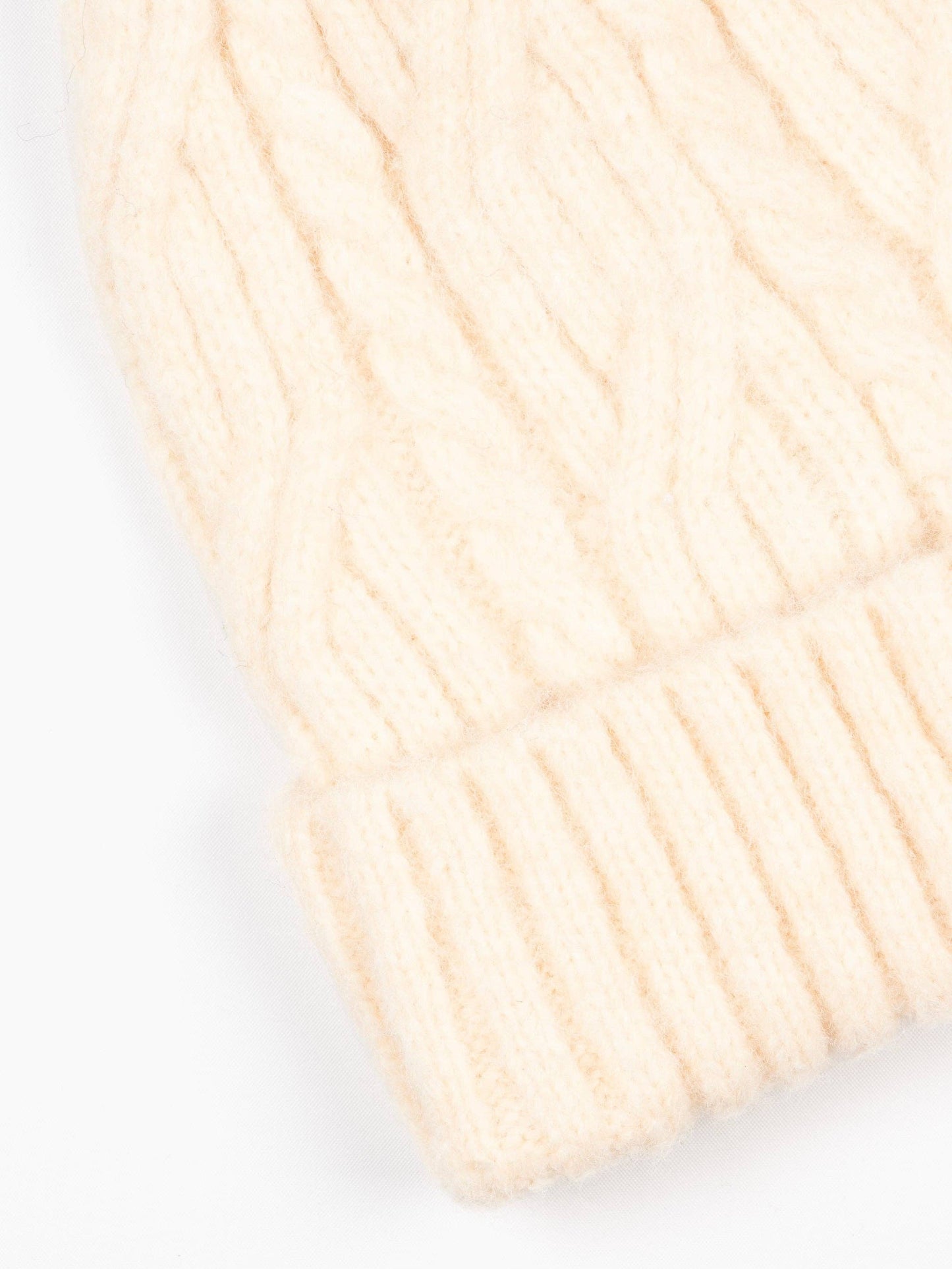 Tatum Beanie Hat in Cream