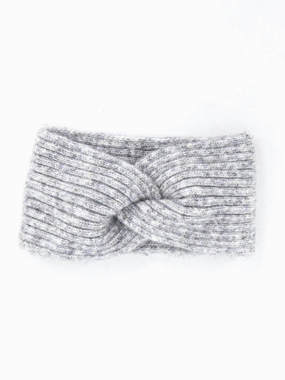 Selena Knitted Headband in Grey