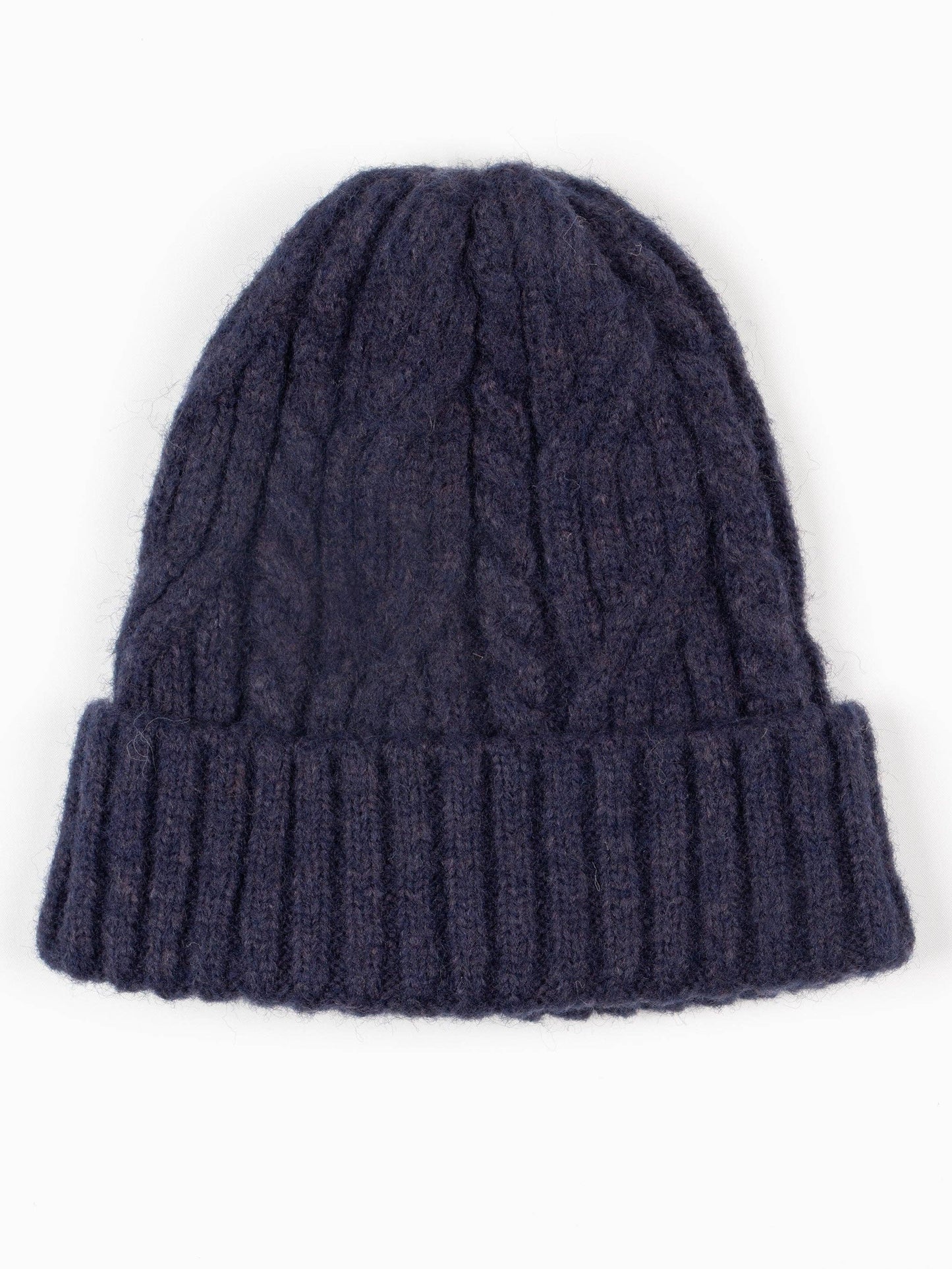 Tatum Beanie Hat in Navy Blue