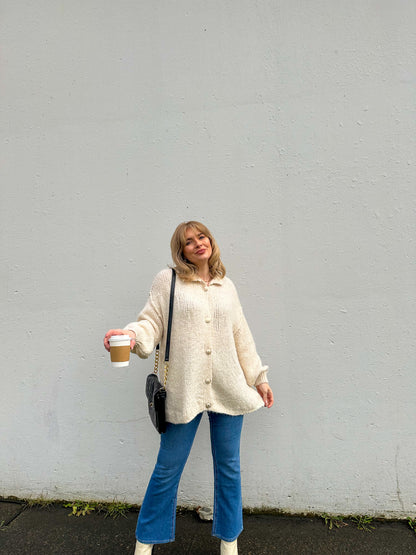 Breanna Cardigan in Cream