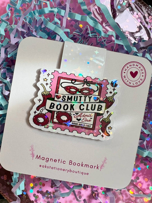 Spicy Romance Reader Magnetic Bookmark