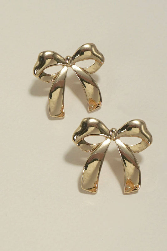 Jenny Bow Stud Earrings