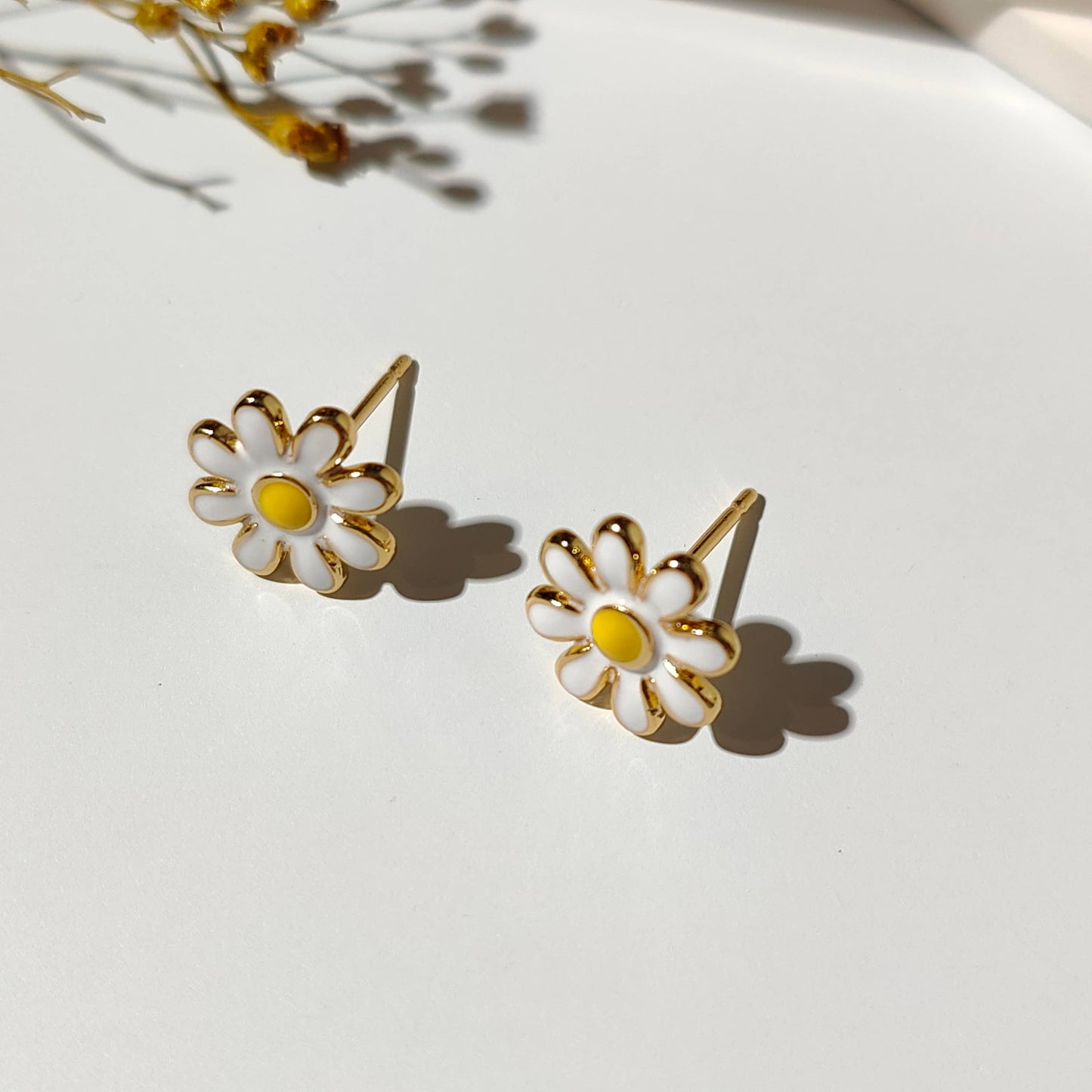 Little Daisy Flower Stud Earrings