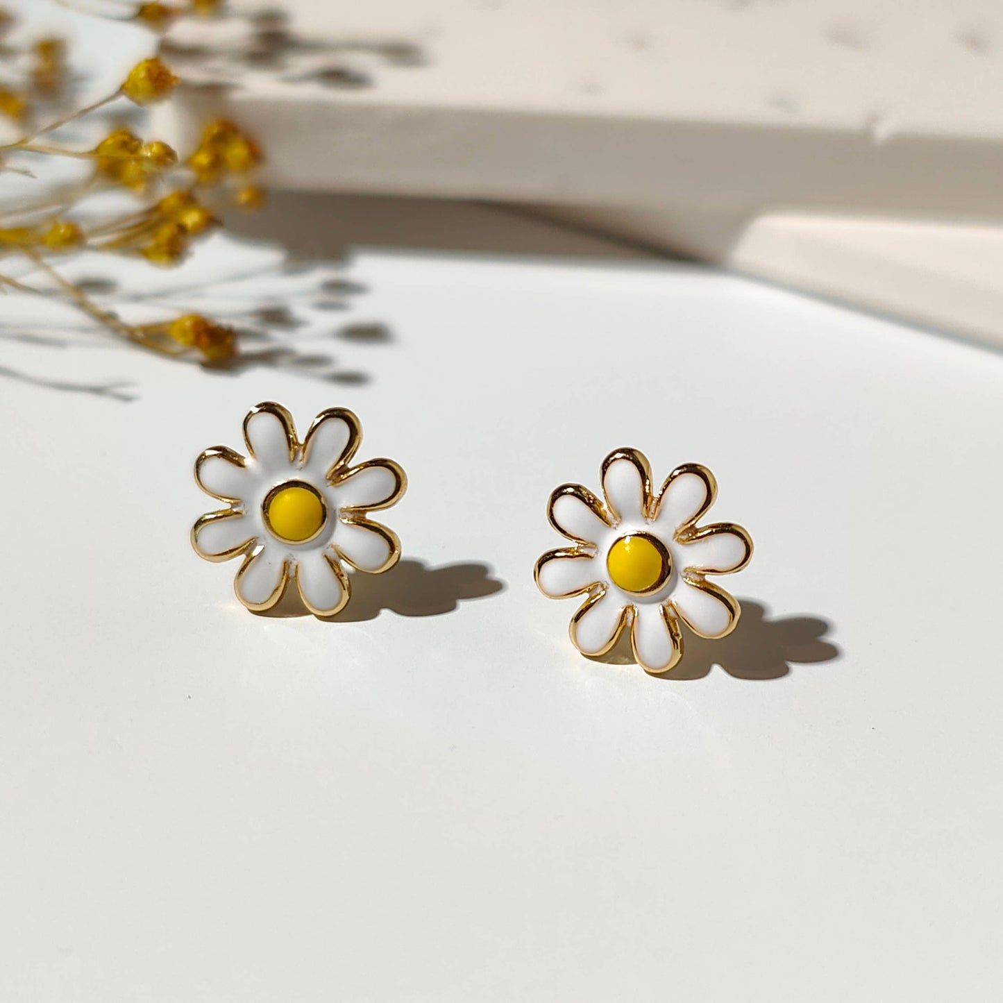 Little Daisy Flower Stud Earrings