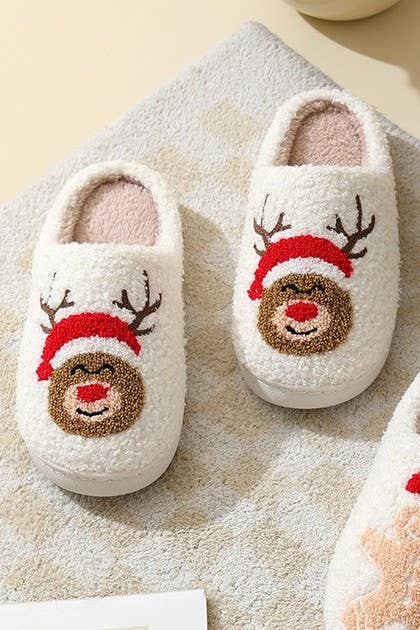 Reindeer Slippers