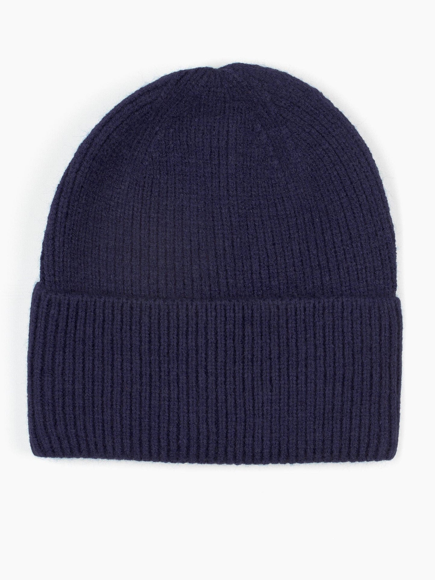 Noelle Beanie Hat in Navy Blue