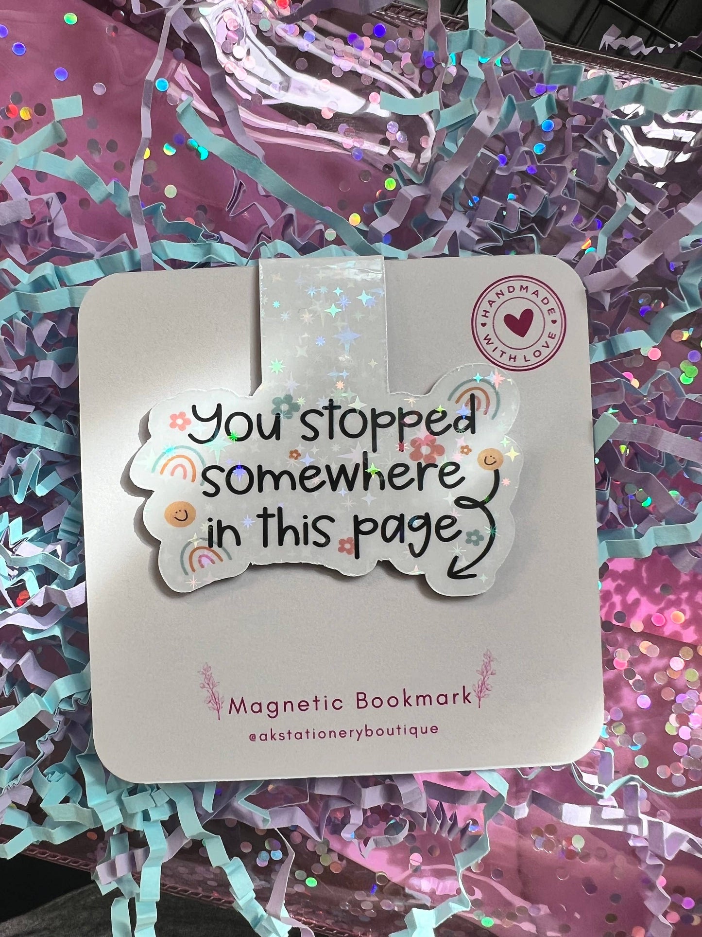 You Stopped Here Magnetic Bookmark