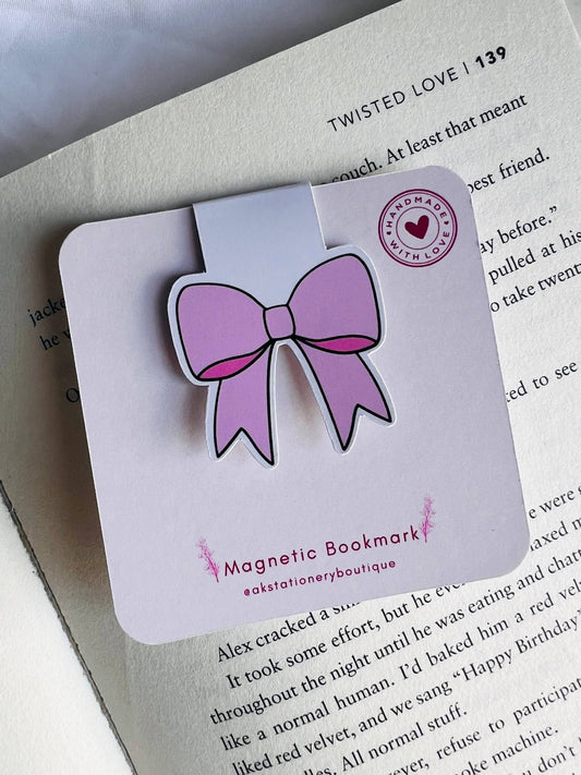 Coquette Bow Magnetic Bookmark