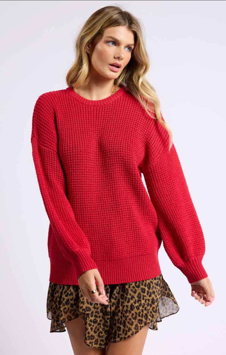 Ada Balloon Sleeve Sweater