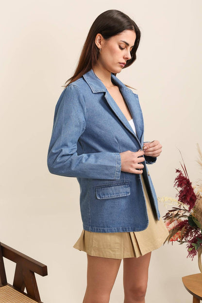 Alex Denim Blazer