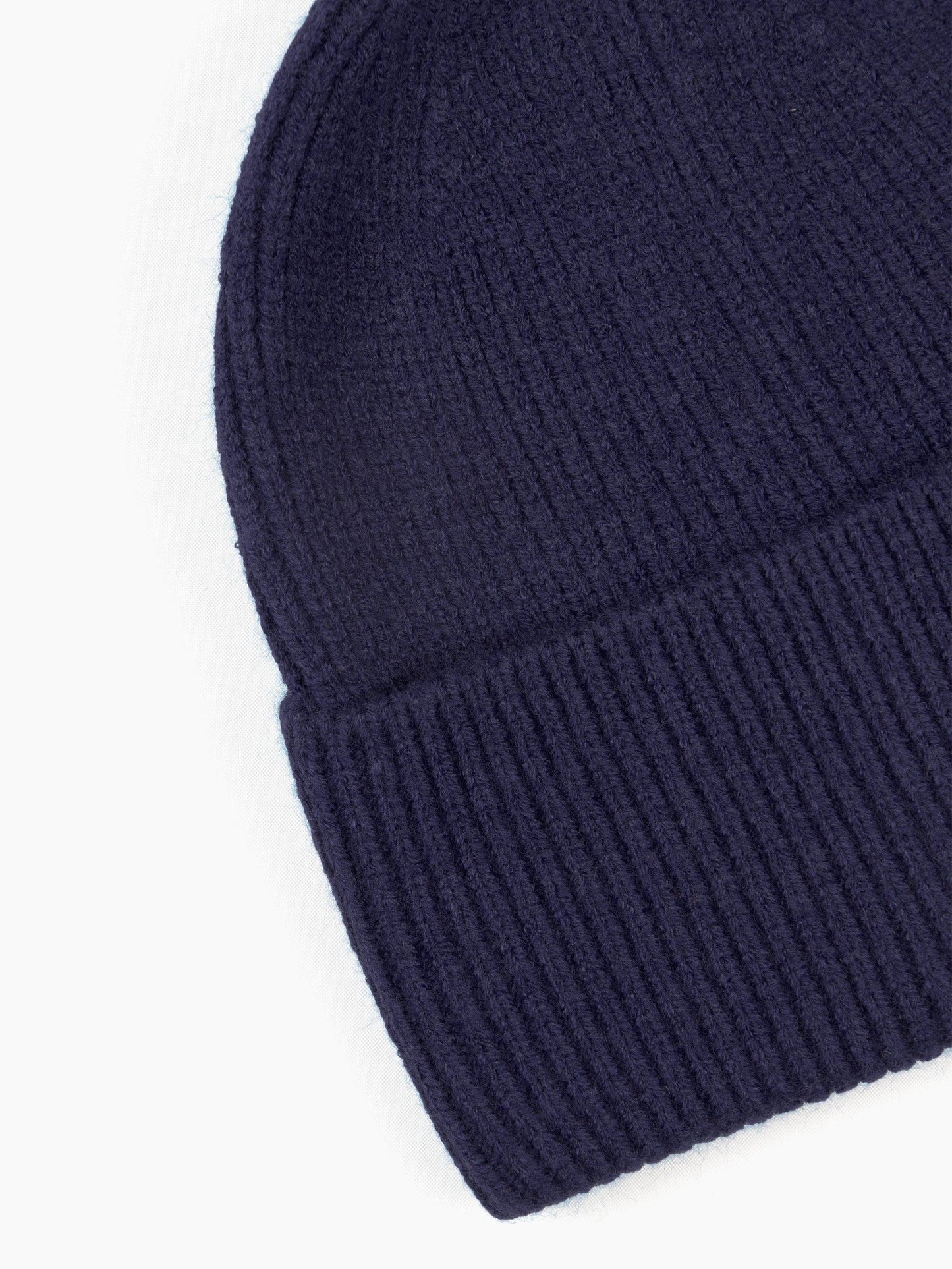 Noelle Beanie Hat in Navy Blue