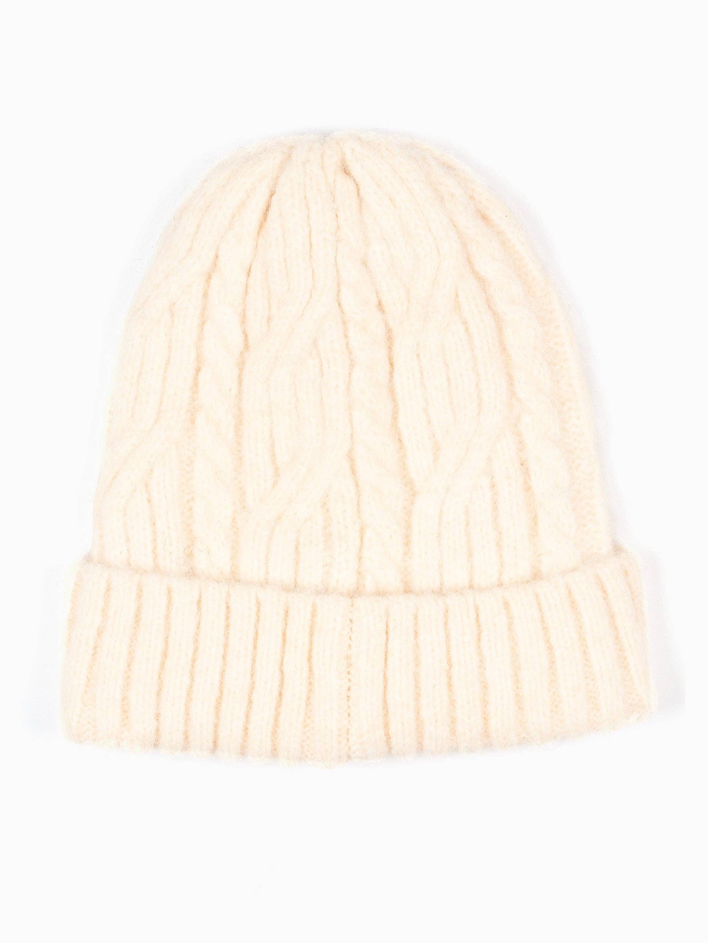 Tatum Beanie Hat in Cream