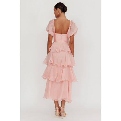 Diana Ruffle Maxi Dress