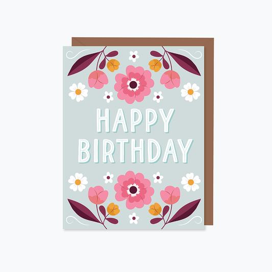 Daisy Daydreams Happy Birthday Card