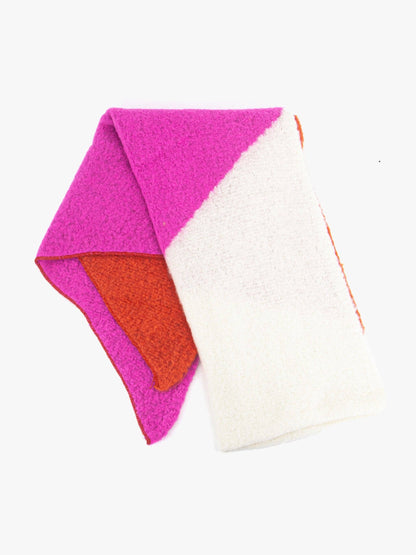 Nora Scarf in Hot Pink/Orange