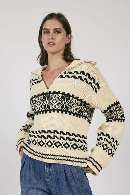 Great Outdoors Half Zip Sweater